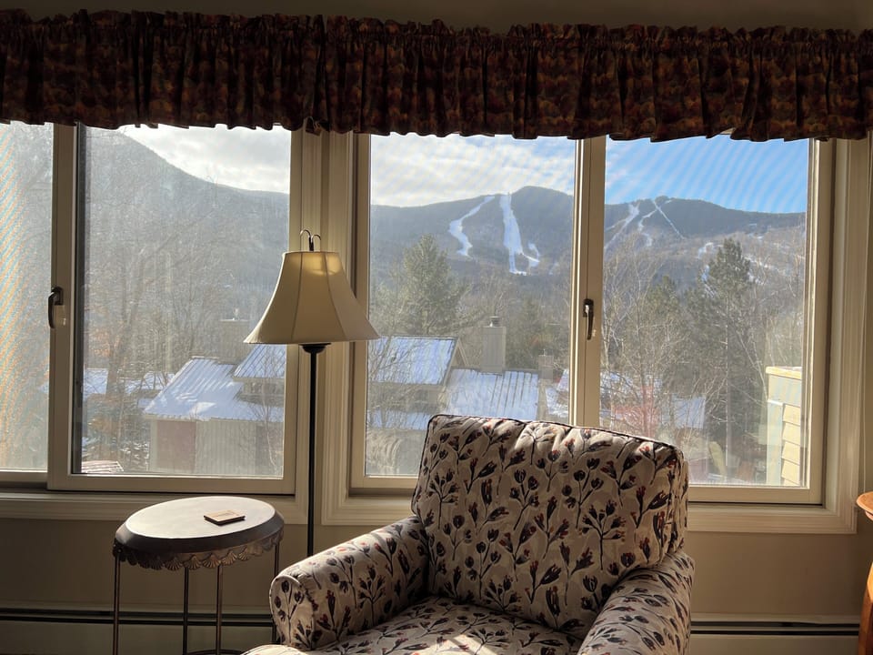 View from living room