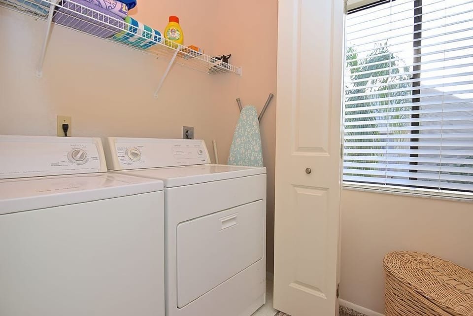 Washer and Dryer in the Condo on Upper Level