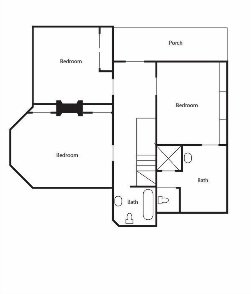 Second Floor Layout