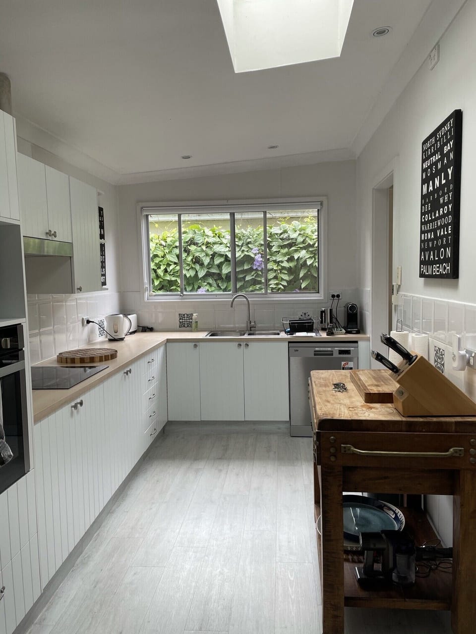 Modern fully equipped kitchen