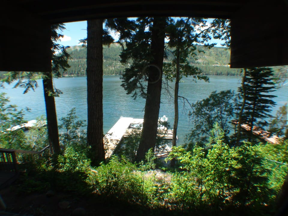 View from the bedroom window.