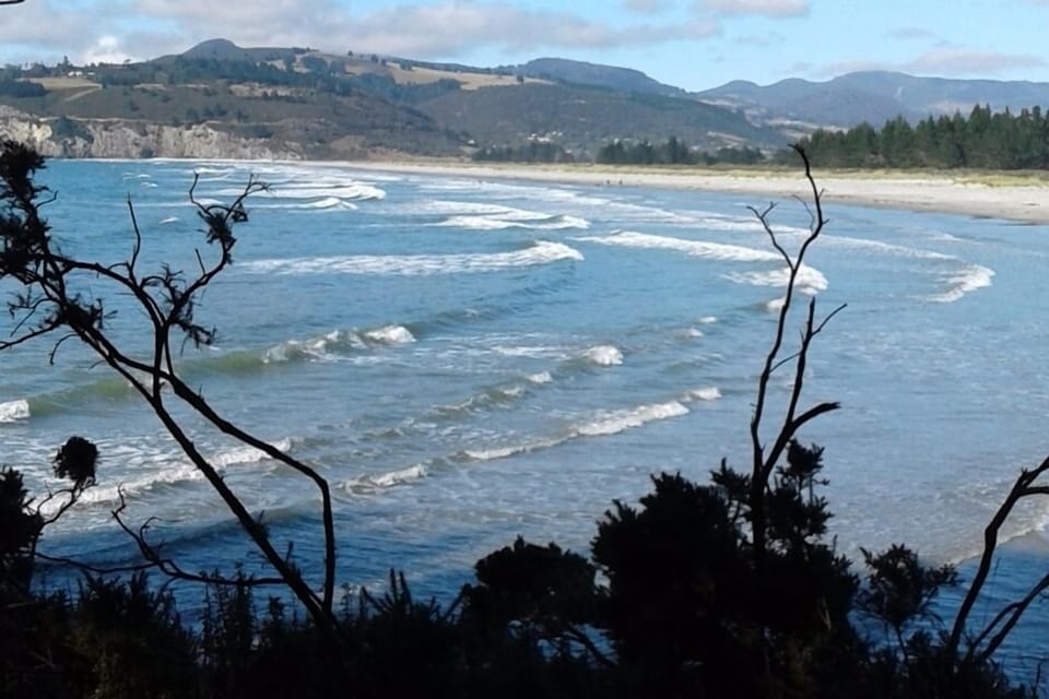 Warrington beach (view not from cottage)