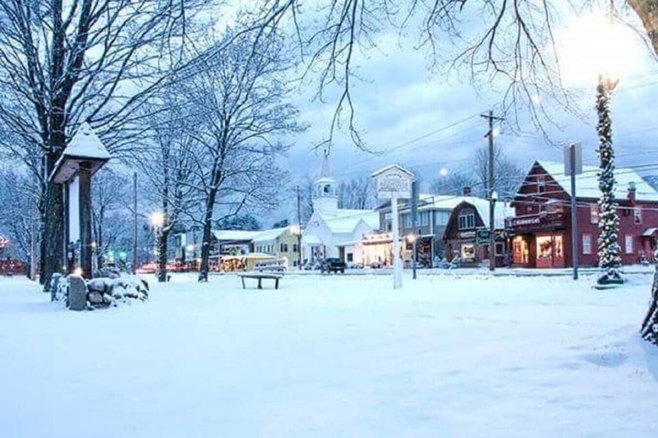 1 block to the Village green, train station, skating, shops, ski museum and more
