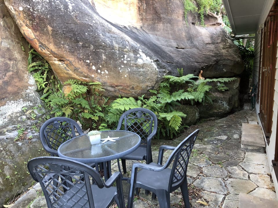 Back courtyard