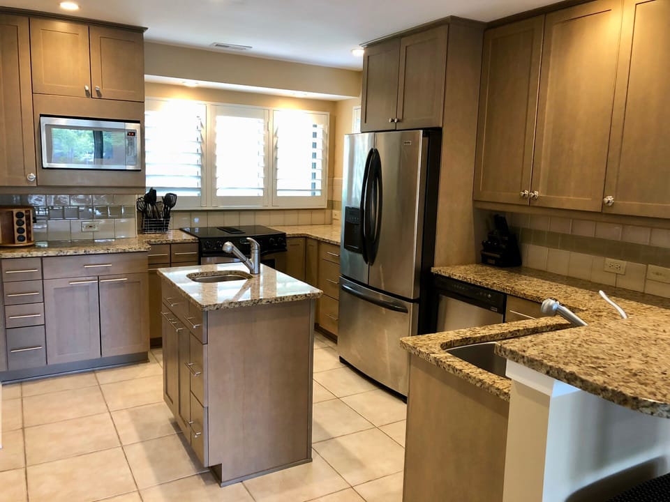 Fully equipped kitchen