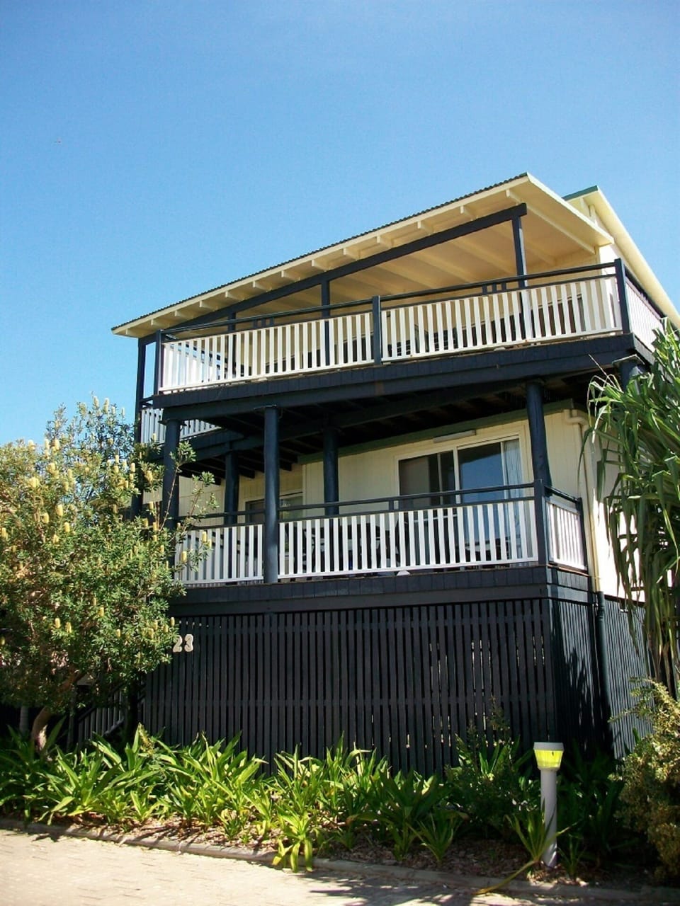 Large home with two large decks