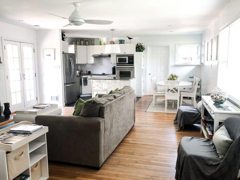 Large area with open floor plan