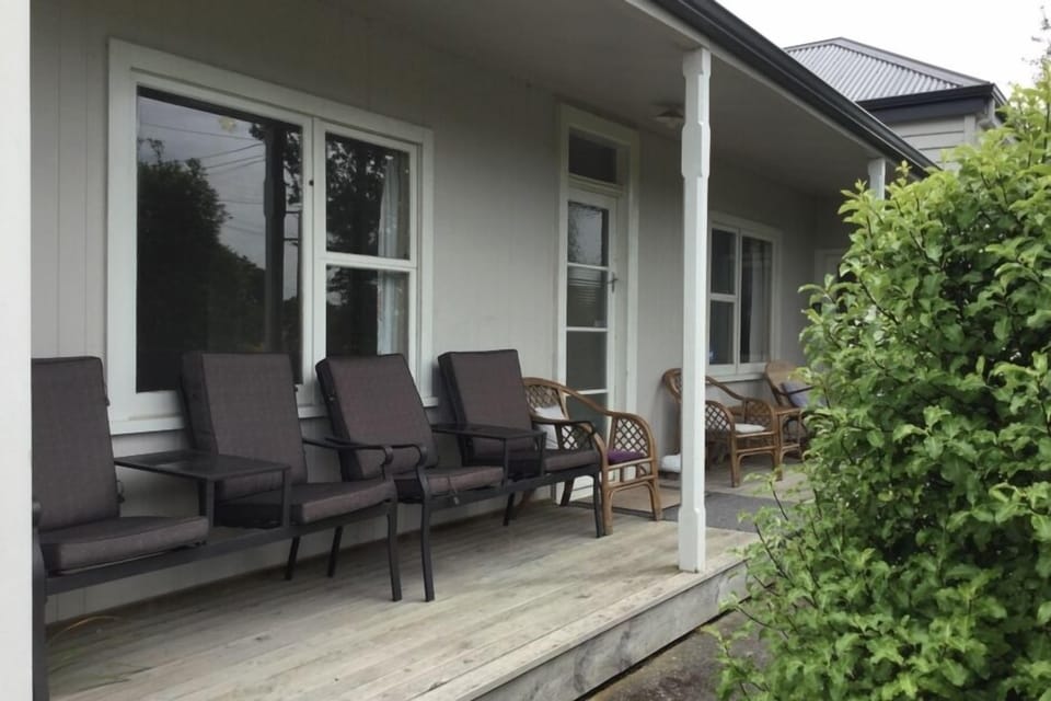 Great place to sit for morning coffee /breakfast in the sun.