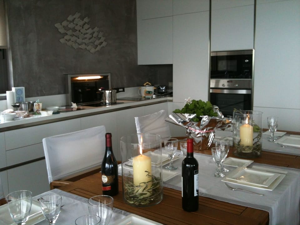Fully equiped kitchen of the villa with ovens, cookers, ...
