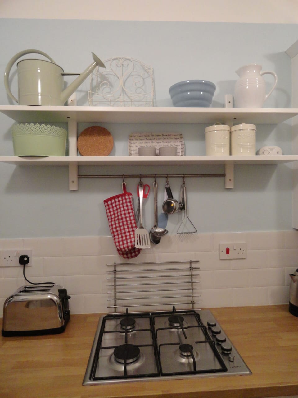 Kitchen shelves
