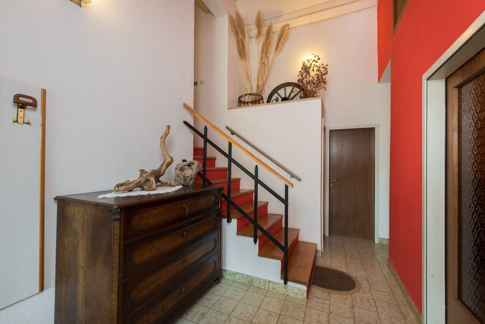 Stairs to the first floor