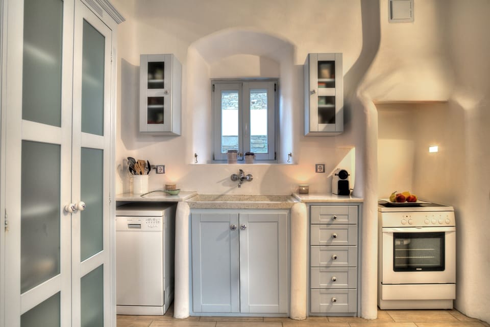 The kitchen.
