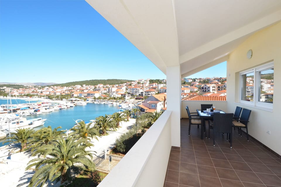 Private terrace with sea veiw