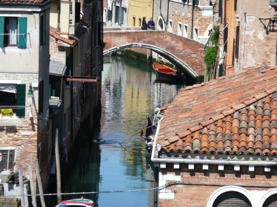 Canal view from roof terrace
