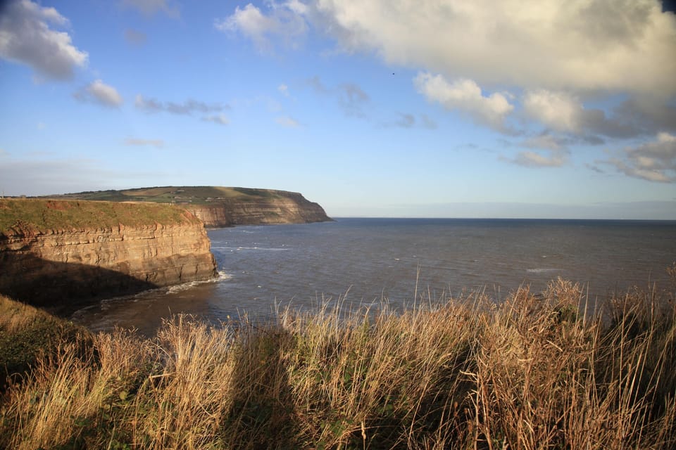 View towards Boulby Cliffs, Staithes Cowbar