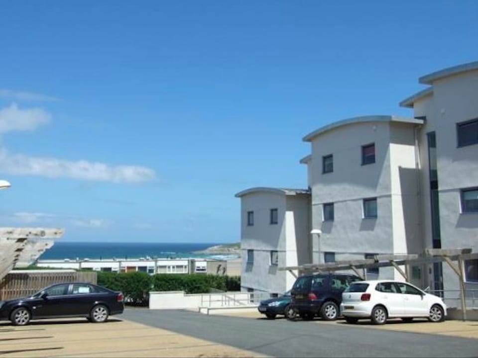 Allocated car park space entrance by key code