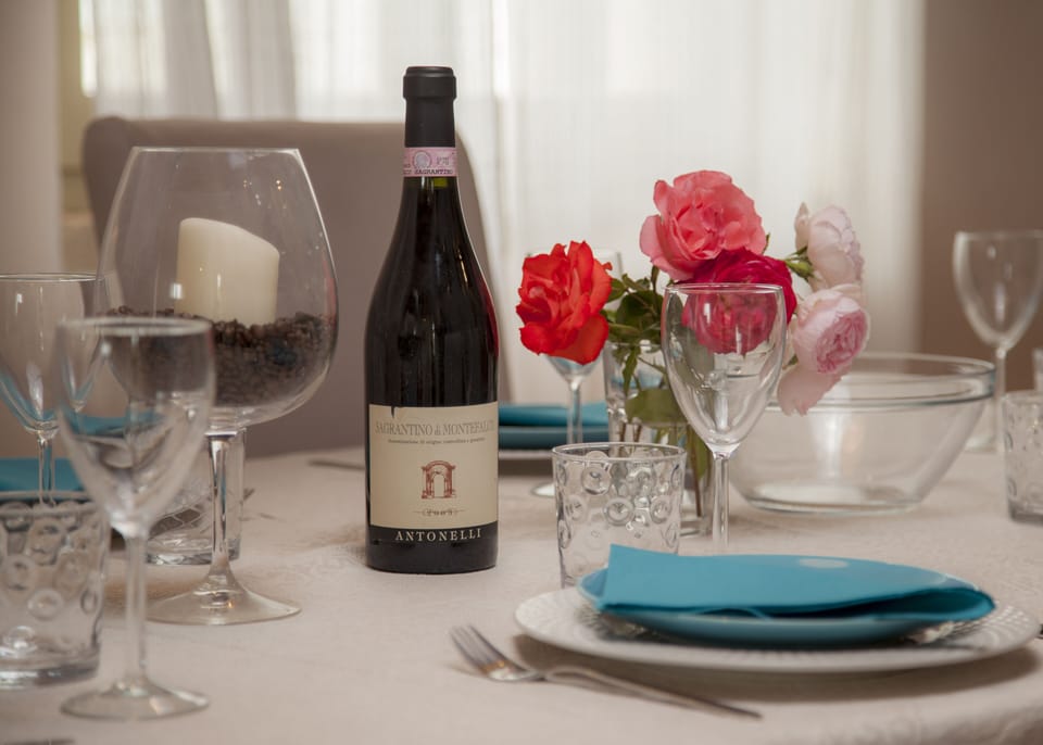 Lovely dining area for when you prefer to eat inside