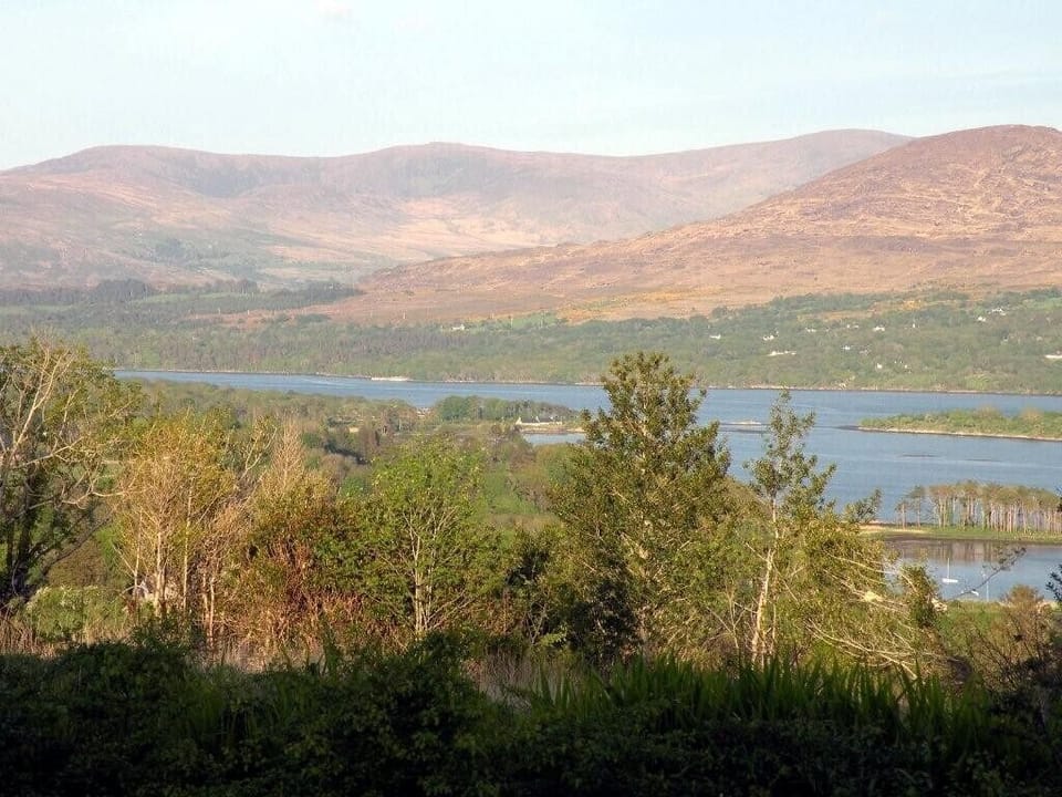 Guest's photo of evening view from patio