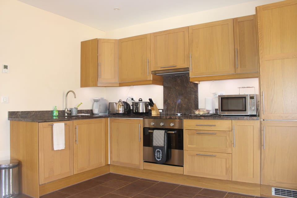 Well-equipped kitchen
