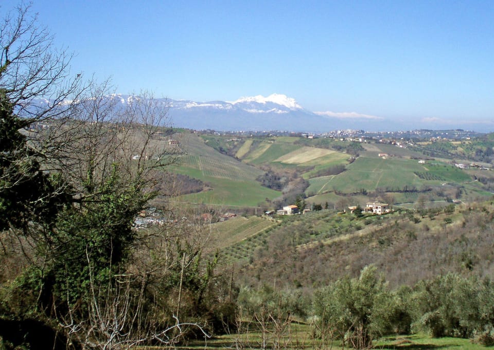 The Gran Sasso, the highest mountain