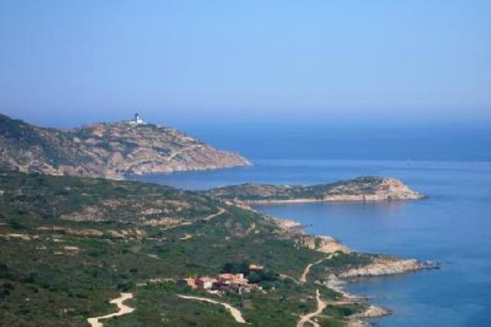 The lighthouse and Punta Revellata