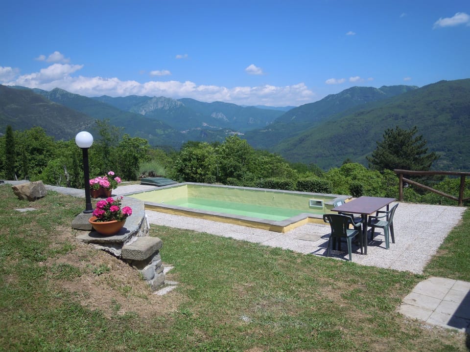 pool area -  east view