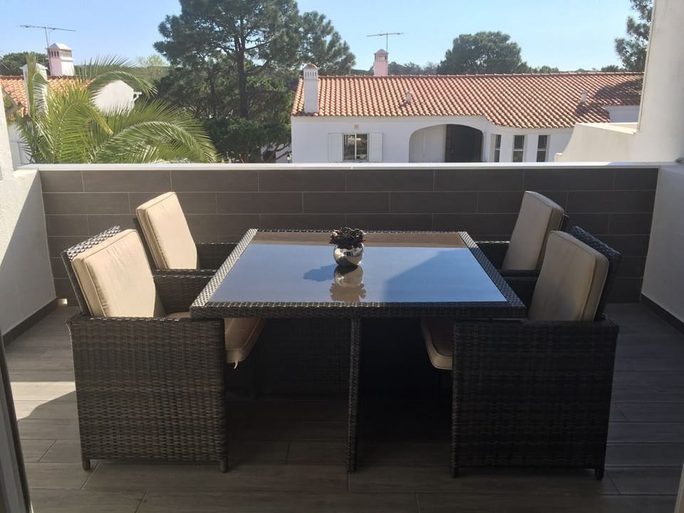 Balcony off lounge, lovely for alfesco dining