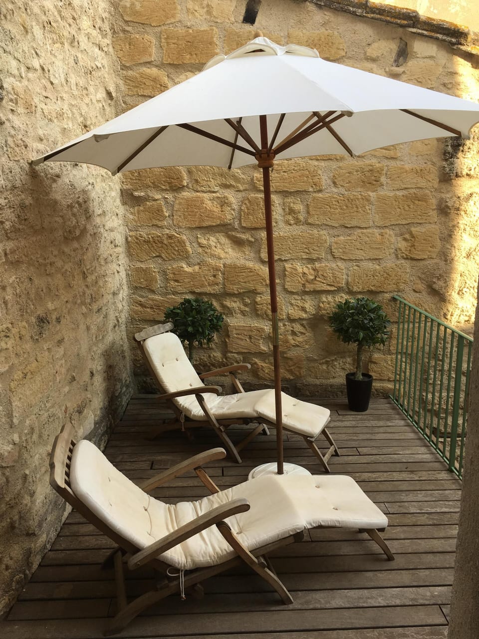 First floor sun terrace.