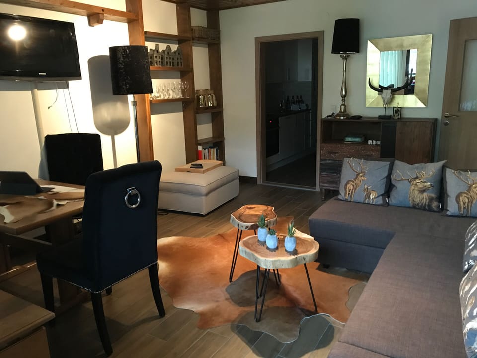 living and dining area