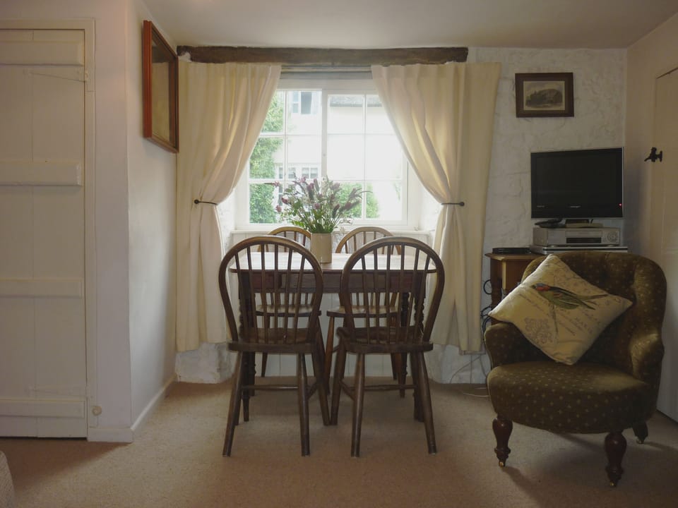 the dining area