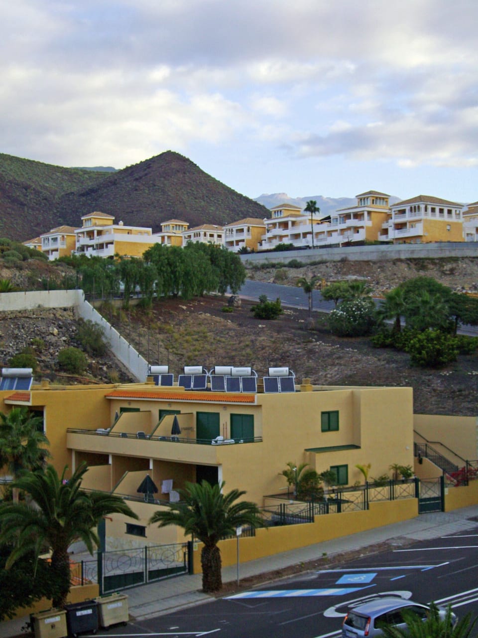 Viewof Mount Tiede (from rear of apartment).