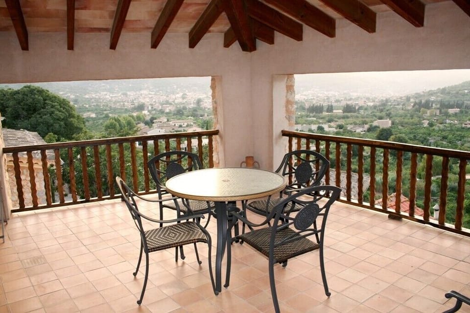 Covered terrace
