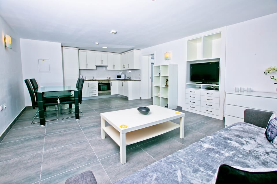 Lounge & Kitchen area in the ground floor master apartment
