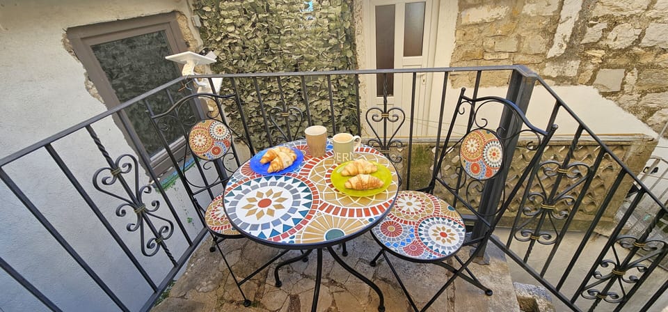Small terrace on the first floor