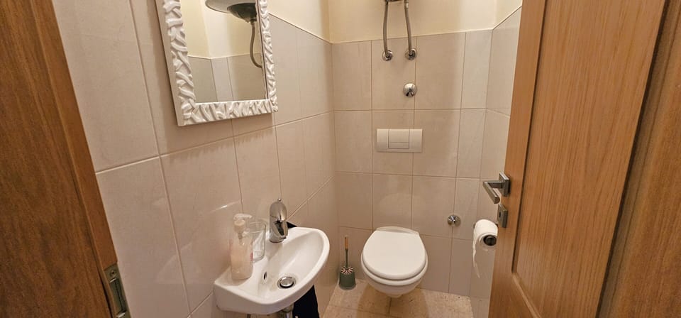 Toilet in the ground floor
