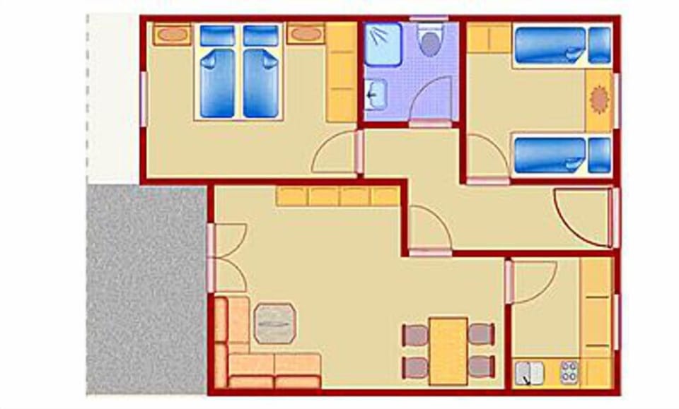 Little house: floor plan