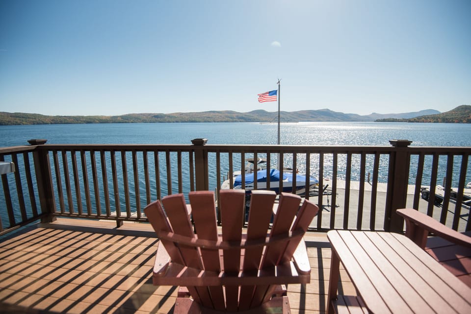 View from the balcony 