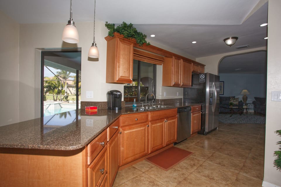 Kitchen Overlooking Lanai