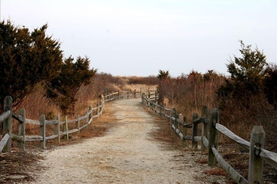 A short block to the 33rd Street Beach Path