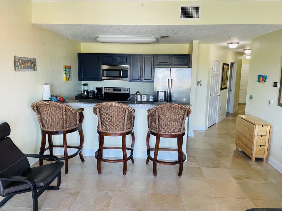 Kitchen from living room.