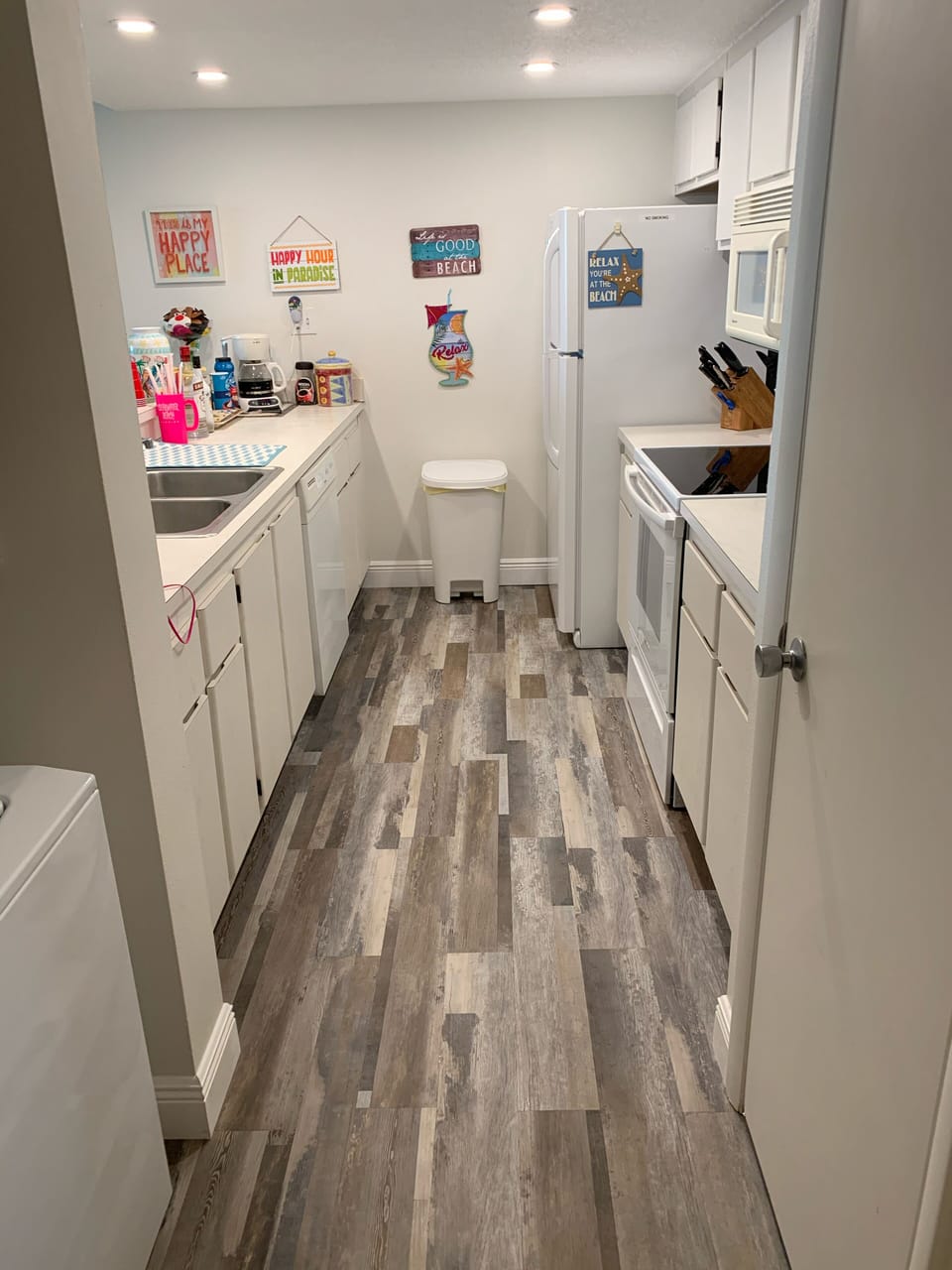 New flooring just installed 