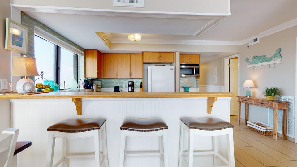 Kitchen with Bar Seating