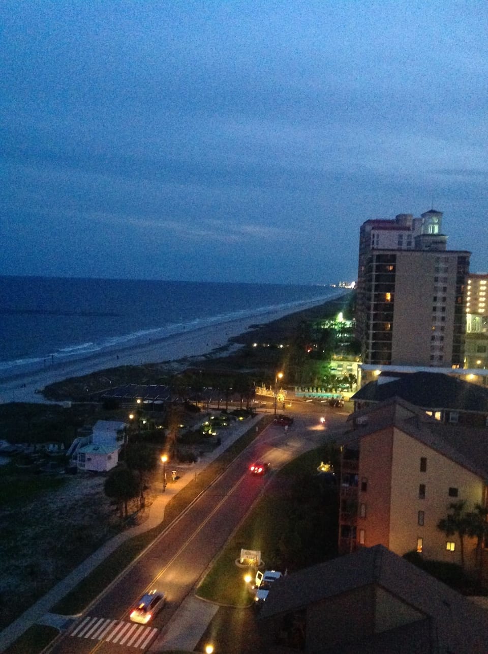 Actual photo from our balcony