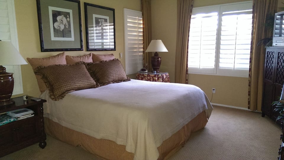 Master Suite. King Chiropractic bed.