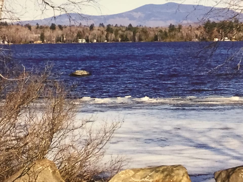 Ice out from the boat ramp (PLA) calendar photo