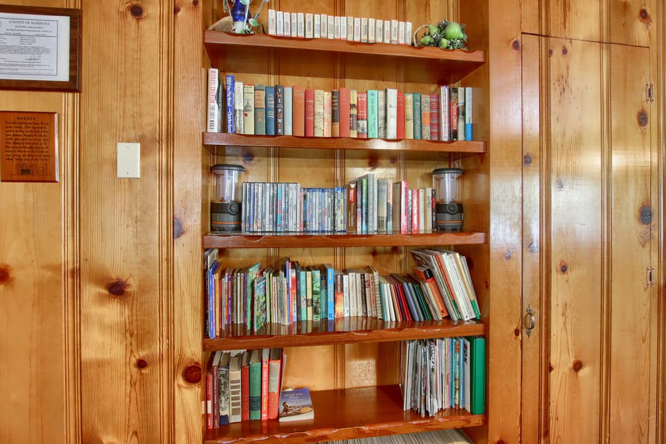 Library with plenty of books to read