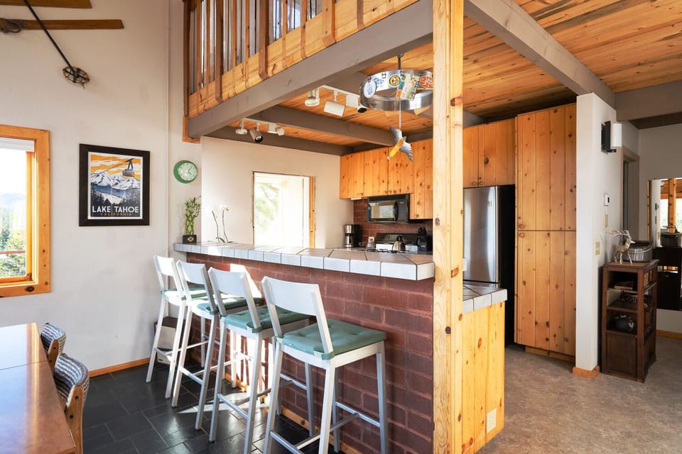 Kitchen and bar