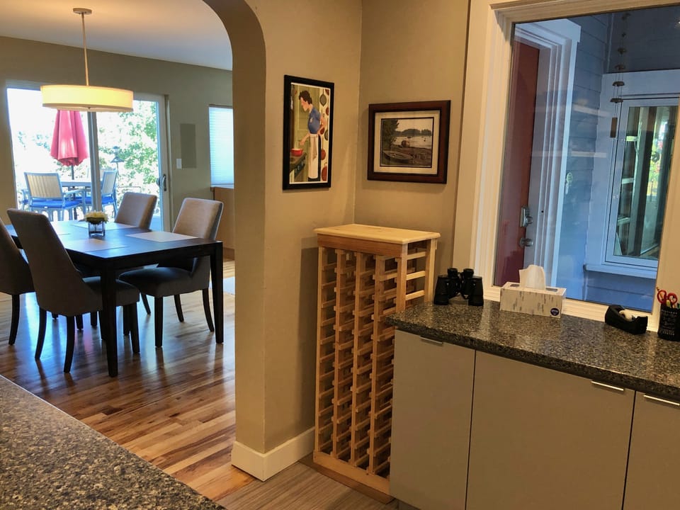 Other side of kitchen with additional storage