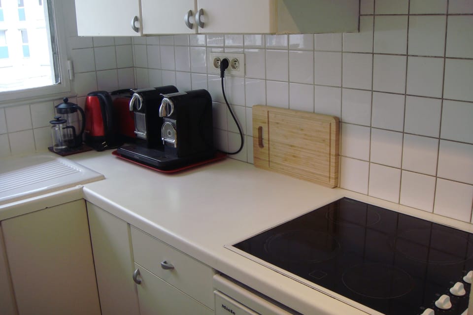 real kitchen fully equipped for good cooking