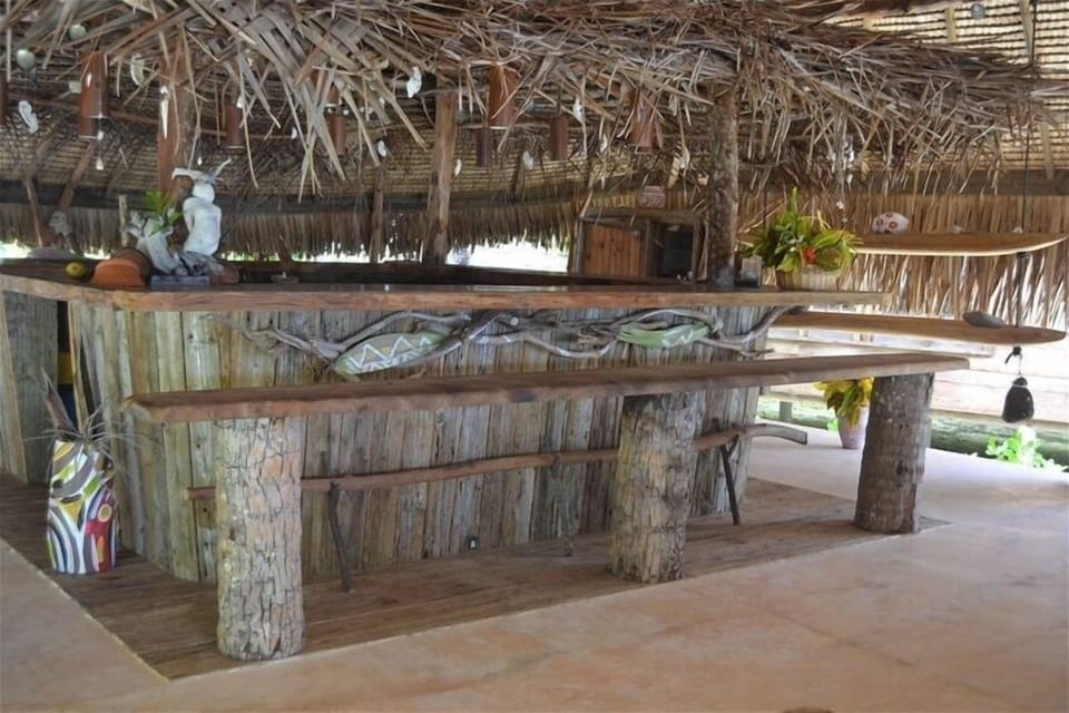 kitchen and bar